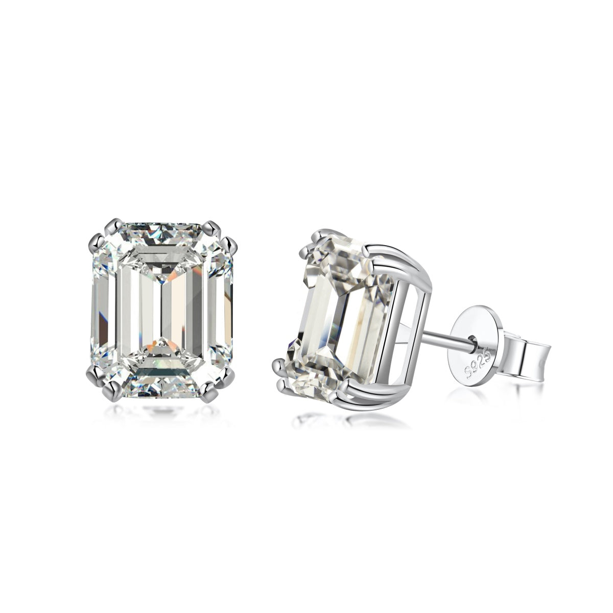 [Vintora Jewelry]Dazzling Square Shape Earrings