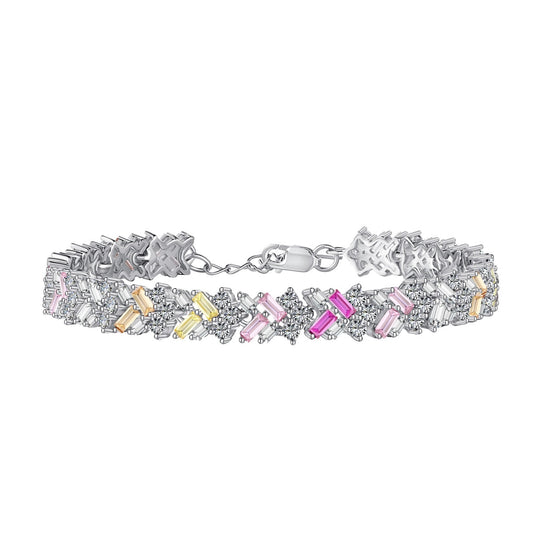 [Vintora Jewelry]Dazzling Unique Multi Shape Daily Bracelet