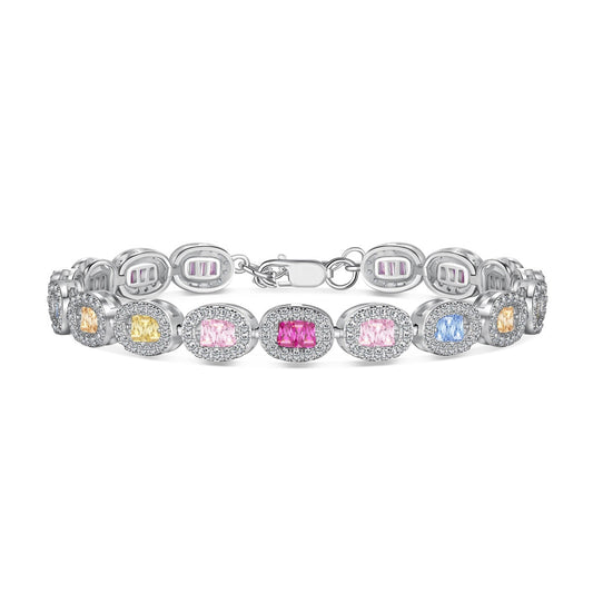 [Vintora Jewelry]Exquisite Ornate Emerald Cut Daily Bracelet