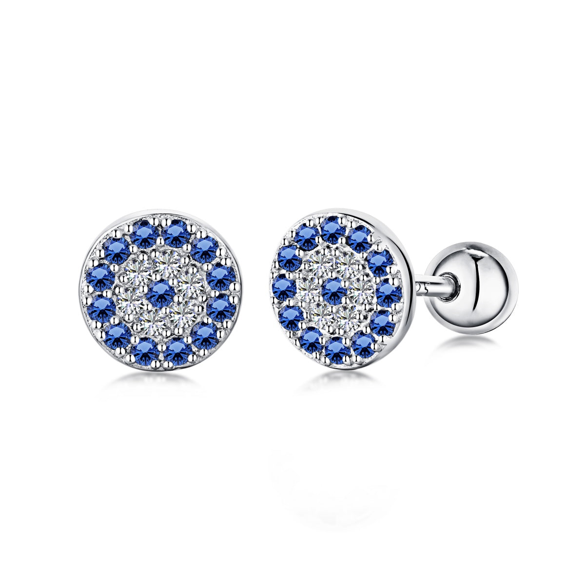 [Vintora Jewelry]Devil's Eye Ear Bone Nail Earrings