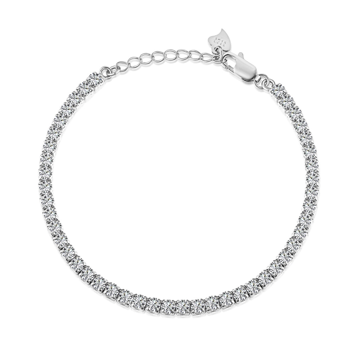[Vintora Jewelry]Sparkling Round Cut Daily Bracelet