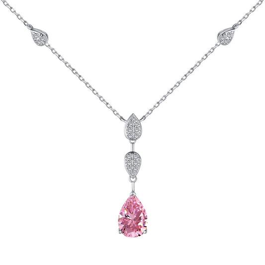 [Vintora Jewelry]Dazzling Pear Cut Necklace