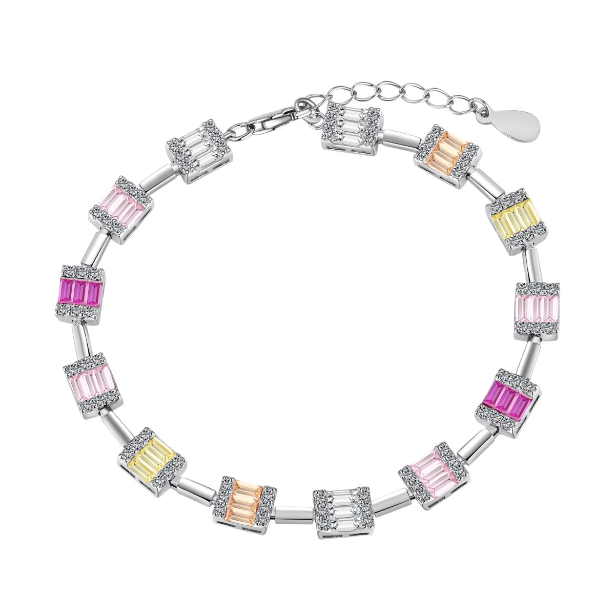 [Vintora Jewelry]Dainty Charming Emerald Cut Daily Bracelet