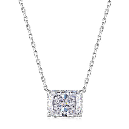 [Vintora Jewelry]Luxurious Square Shape Colorful Necalack