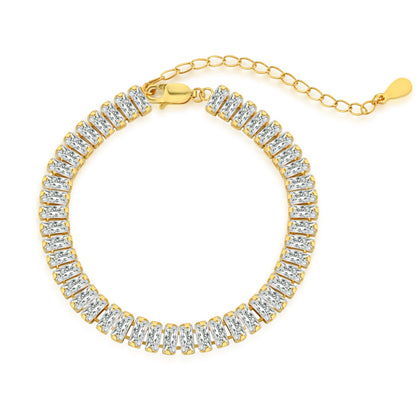 [Vintora Jewelry]Exquisite Emerald Cut Daily Bracelet
