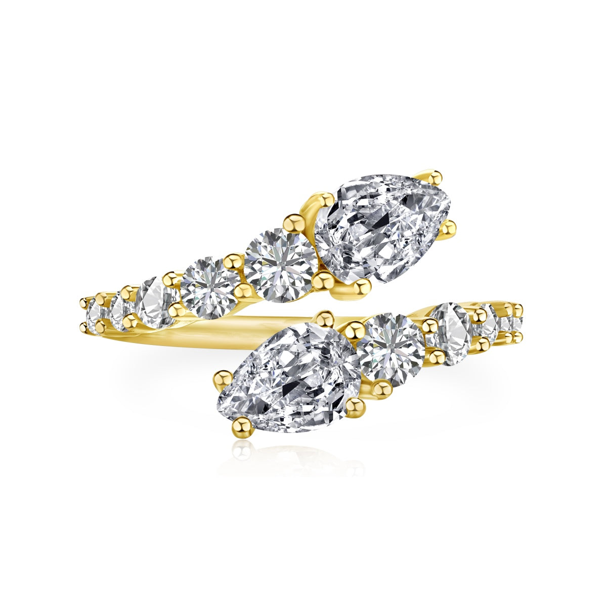 [Vintora Jewelry]Delicate Lively Snake Shape Daily Ring