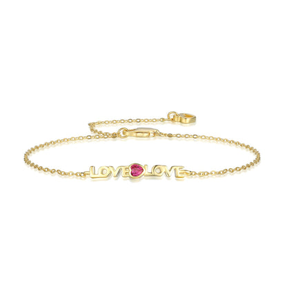 [Vintora Jewelry]Romantic Heart Shape Lover Bracelet