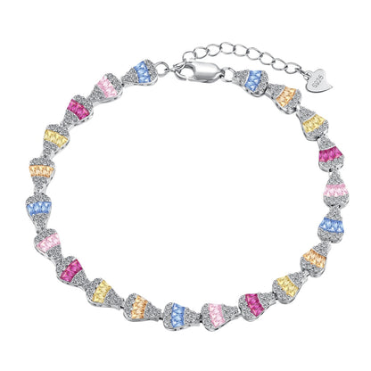 [Vintora Jewelry]Radiant Water Drop Shape Daily Bracelet