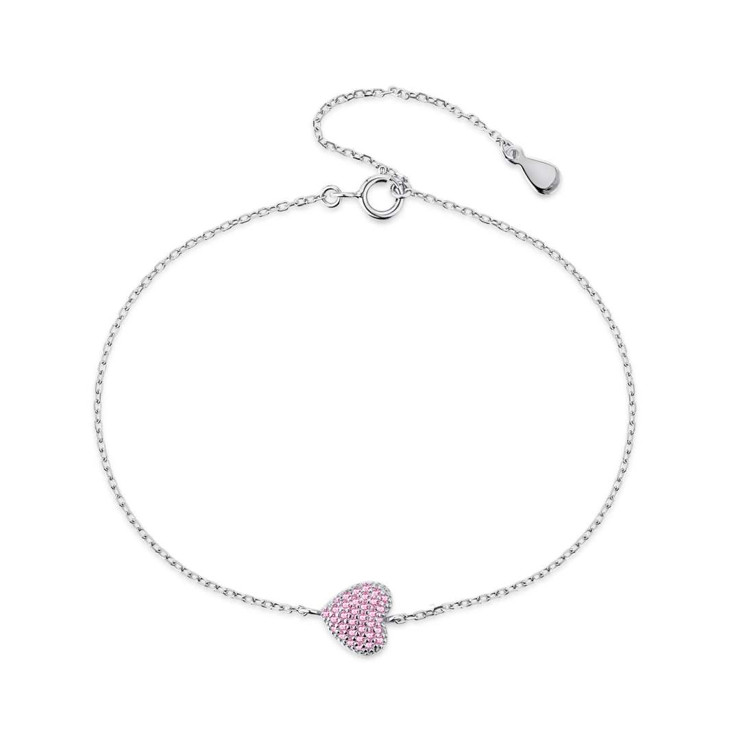 [Vintora Jewelry]Heart-Shaped Gentle and Versatile Bracelet