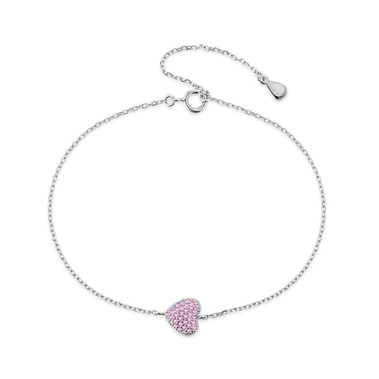 [Vintora Jewelry]Heart-Shaped Gentle and Versatile Bracelet