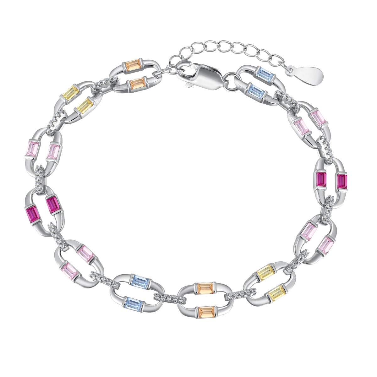[Vintora Jewelry]Dazzling Colorful Daily Bracelet