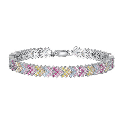 [Vintora Jewelry]Ornate Sparkling Round Cut Party Bracelet