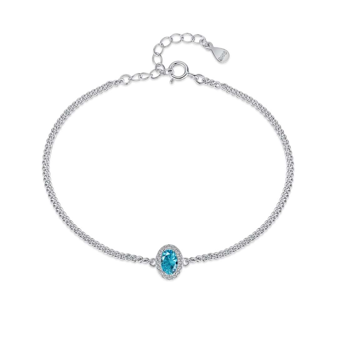 [Vintora Jewelry]Exquisite Oval Shape Bracelet