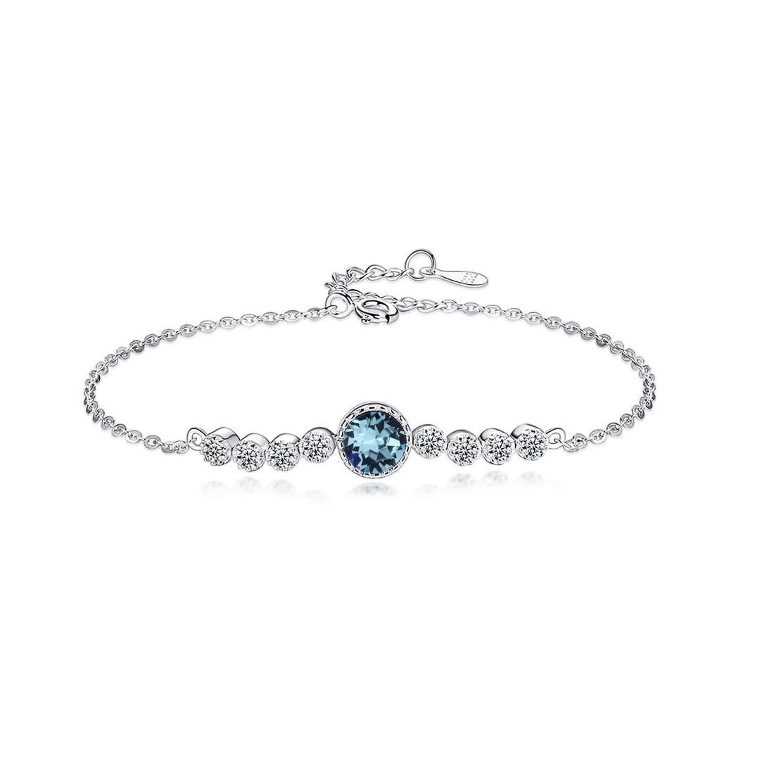 [Vintora Jewelry]Luxurious Heart Of The Ocean Bracelet