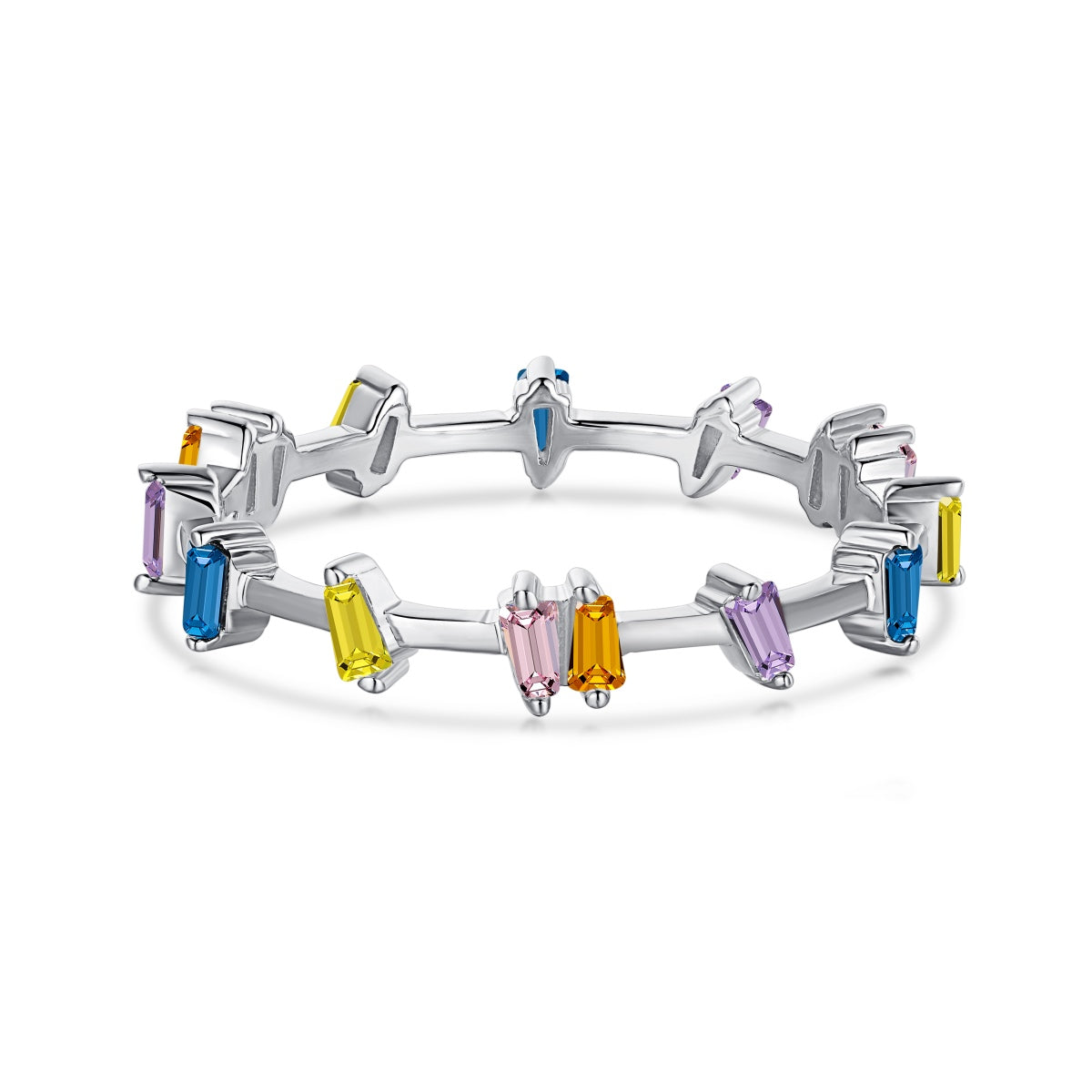 [Vintora Jewelry]Unique Trapezoid Cut Daily Ring