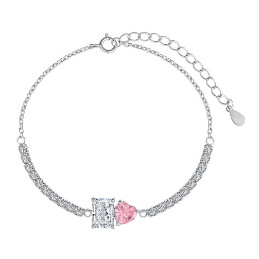 [Vintora Jewelry]Dazzling Unique Multi Shape Lover Bracelet