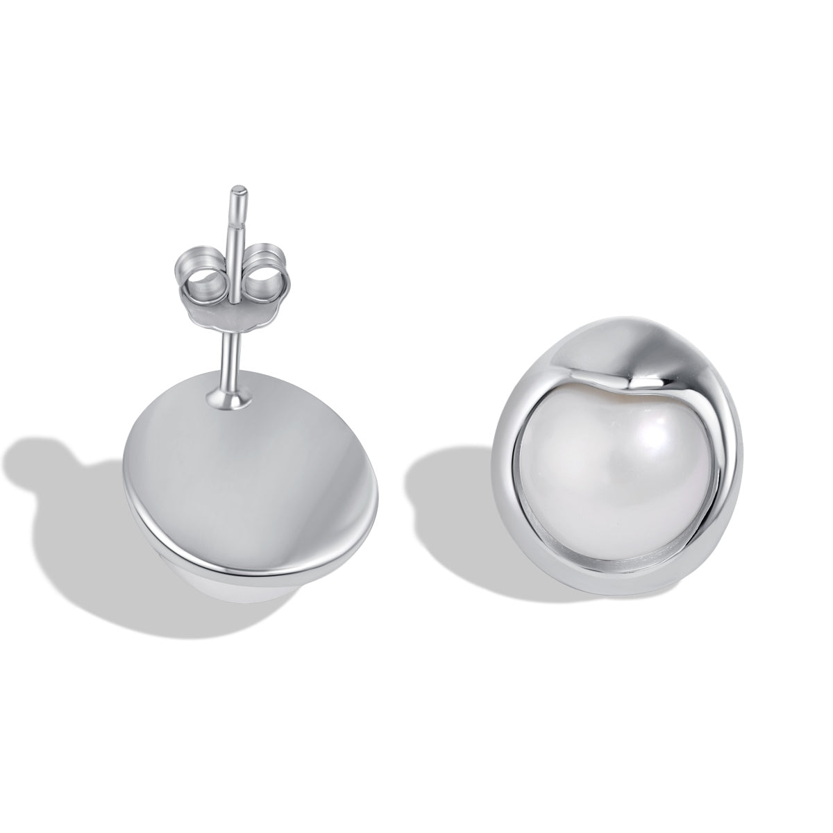 [Vintora Jewelry]Dainty Bread Pearl Earrings