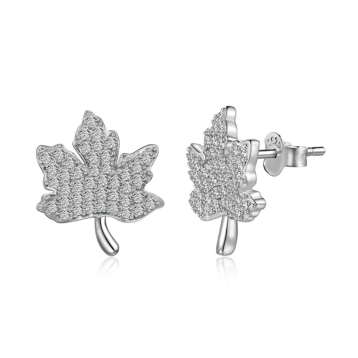 [Vintora Jewelry]Exquisite Maple Leaf Design Earrings