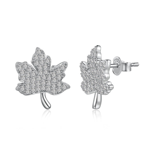 [Vintora Jewelry]Exquisite Maple Leaf Design Earrings