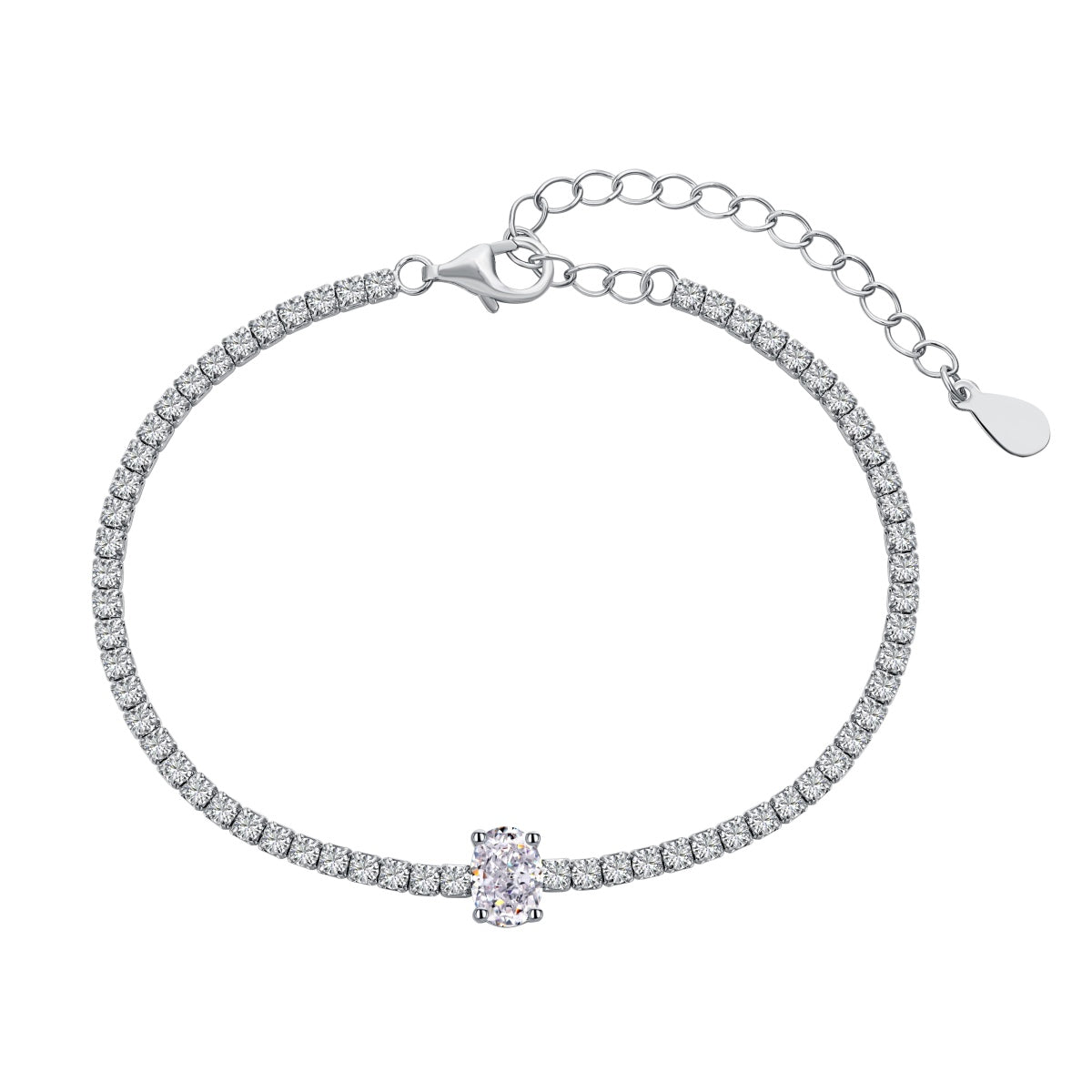 [Vintora Jewelry]0.75 Carat Exquisite Oval Cut Daily Bracelet