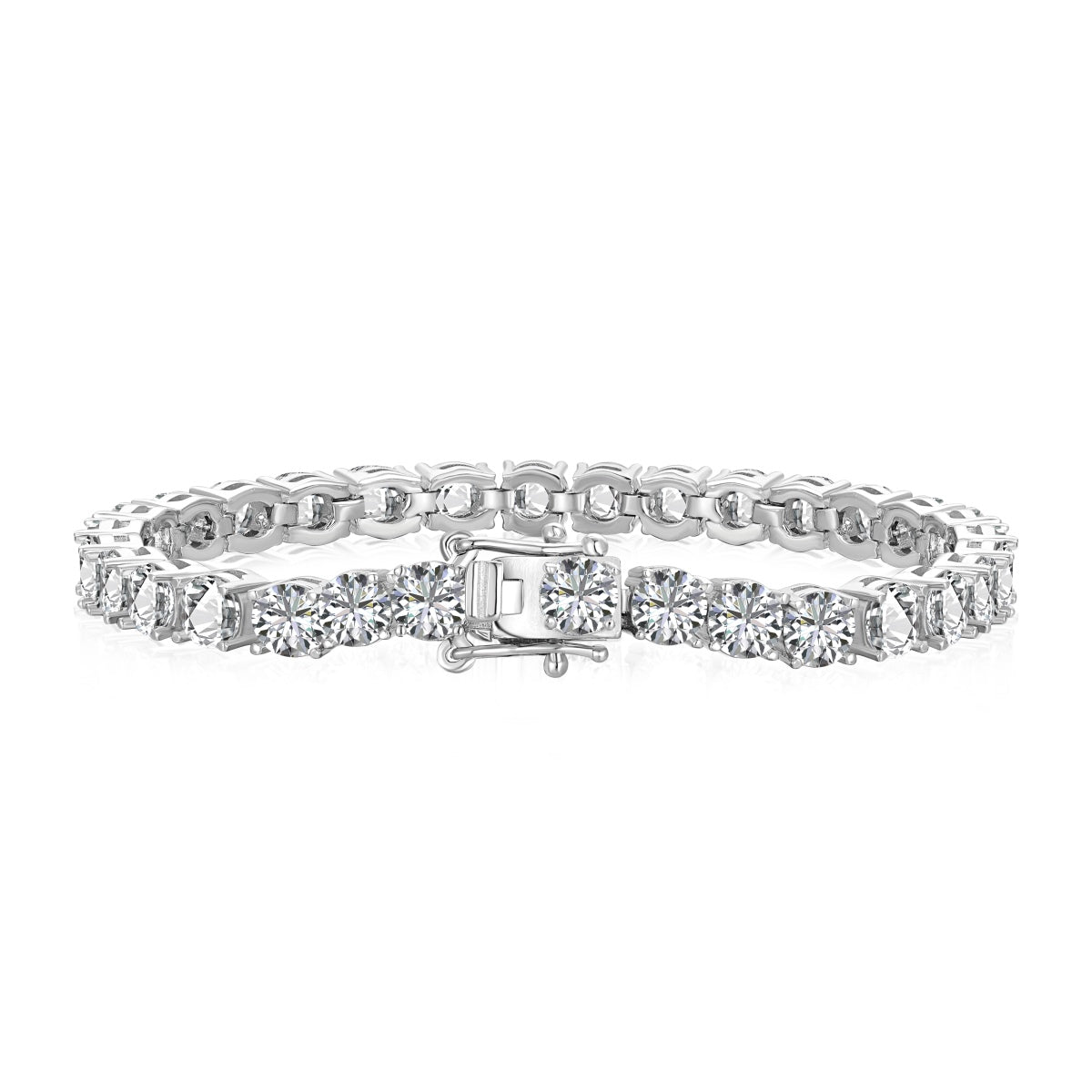 [Vintora Jewelry]Ornate Sparkling Round Cut Wedding Bracelet