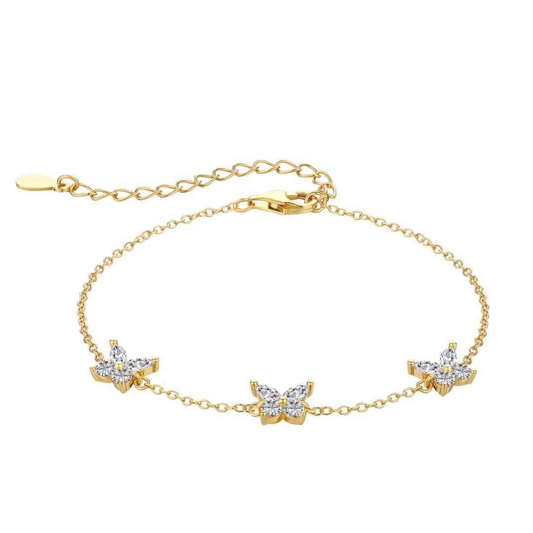 [Vintora Jewelry]Radiant Butterfly Shape Necklace