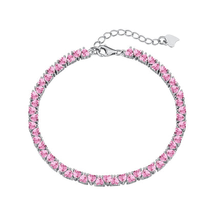 [Vintora Jewelry]Dazzling Romantic Heart Shape Lover Bracelet