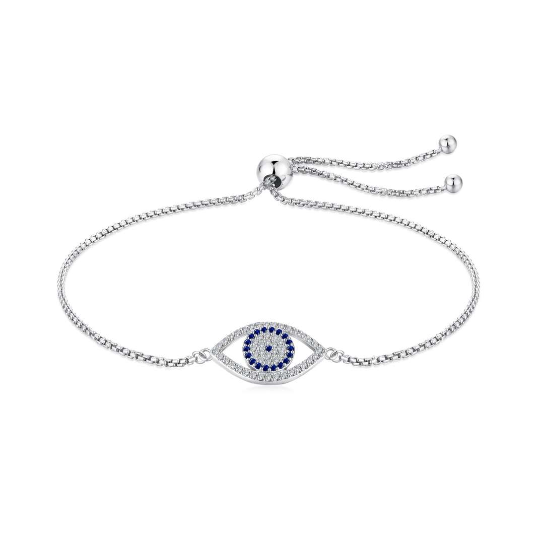 [Vintora Jewelry]Dazzling Eye Shape Necklace