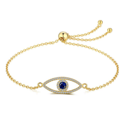 [Vintora Jewelry]Devil's Eye Hollow Design Bracelet