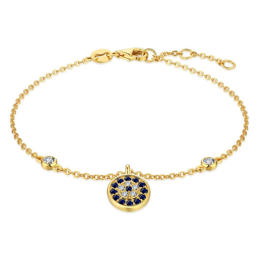 [Vintora Jewelry]Devil's Eye Round Shape Bracelet