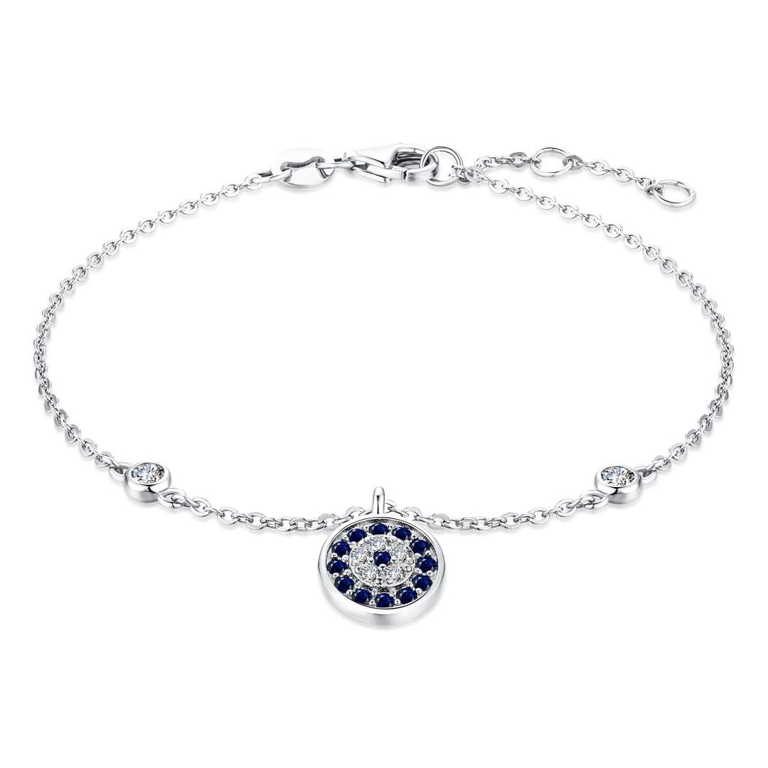 [Vintora Jewelry]Devil's Eye Round Shape Bracelet