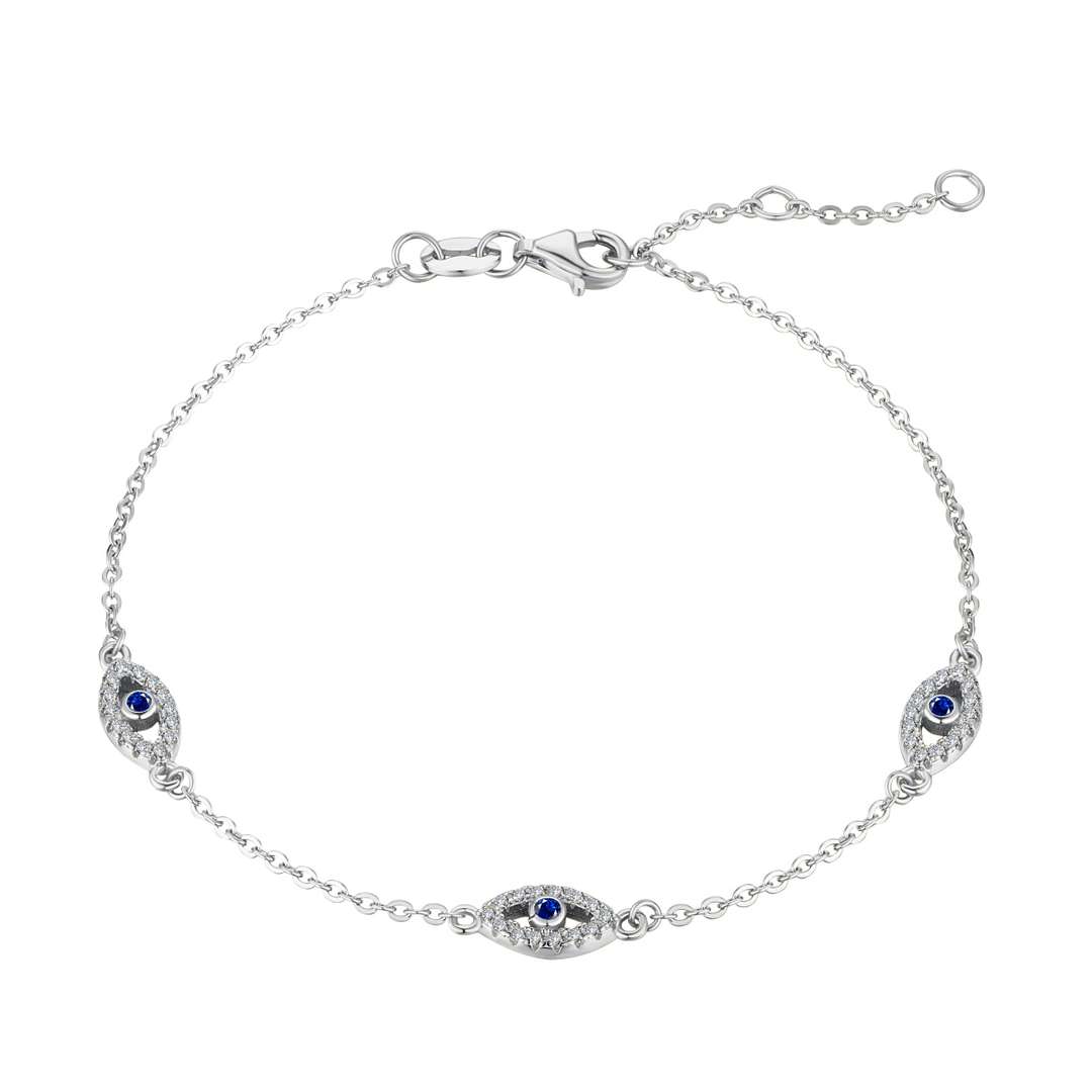 [Vintora Jewelry]Evil Eye Shape Pendent Necklace