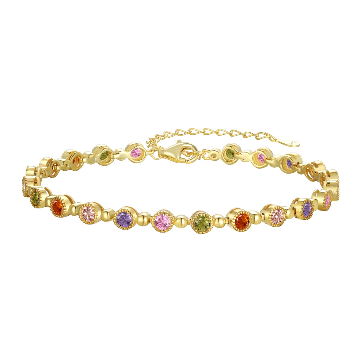 [Vintora Jewelry]Sparkling Exquisite Round Cut Party Bracelet