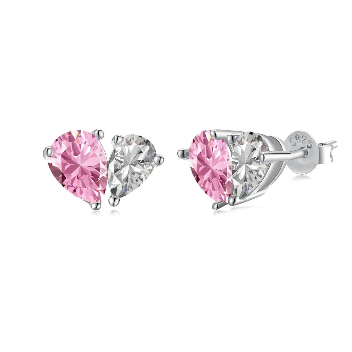 [Vintora Jewelry]Dazzling Elegant Heart Cut Lover Earrings