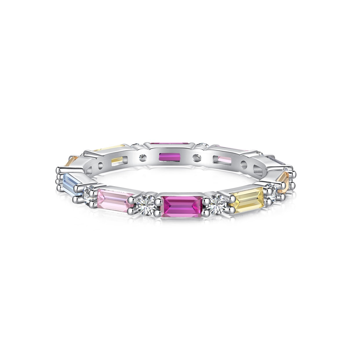 [Vintora Jewelry]Lively In Shades Elegant Radiant Cut Daily Ring