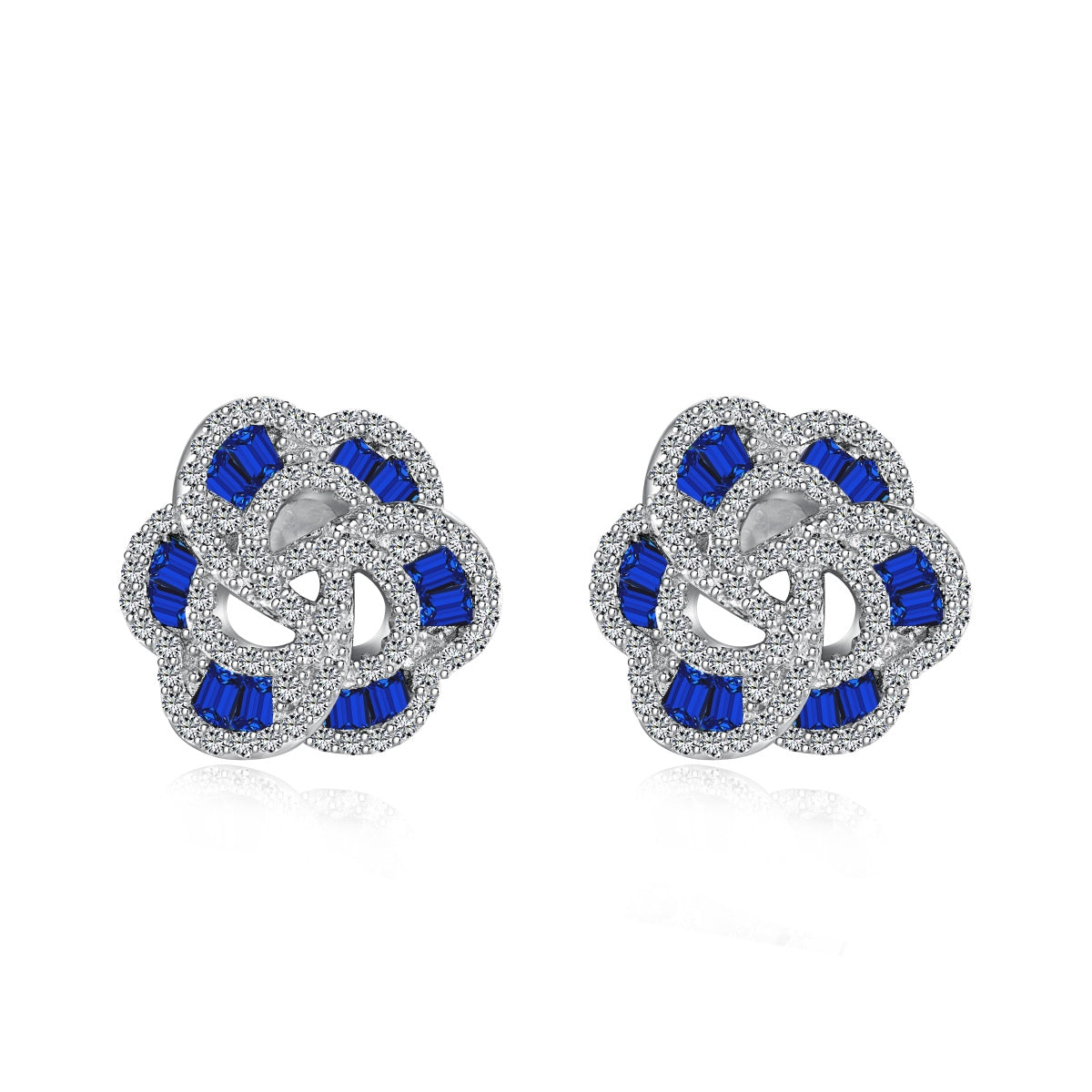 [Vintora Jewelry]Exquisite Flower Shape Daily Earrings
