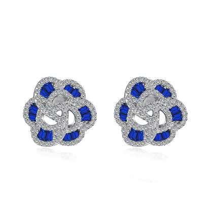 [Vintora Jewelry]Exquisite Flower Shape Daily Earrings