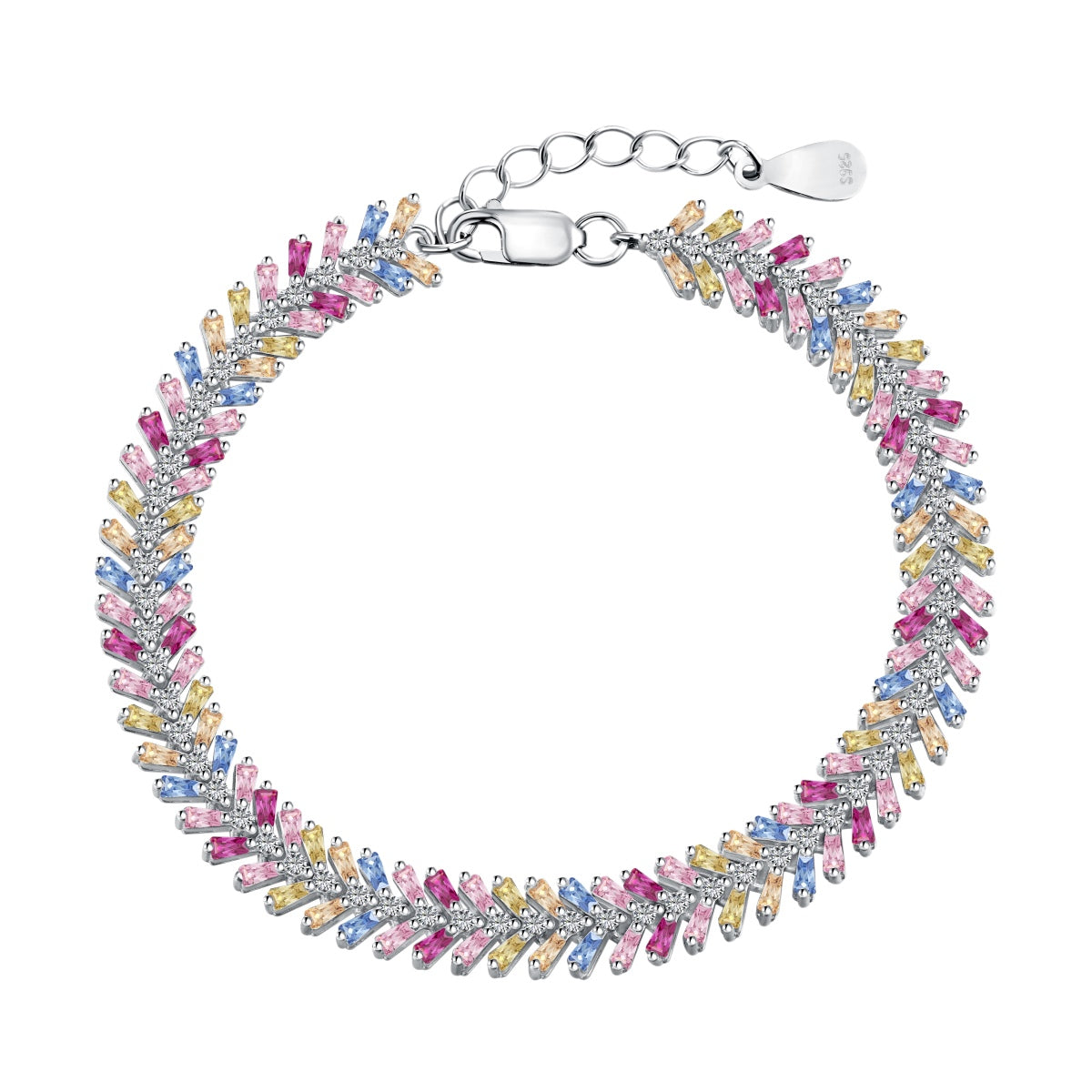 [Vintora Jewelry]Dainty Radiant Emerald Cut Daily Bracelet