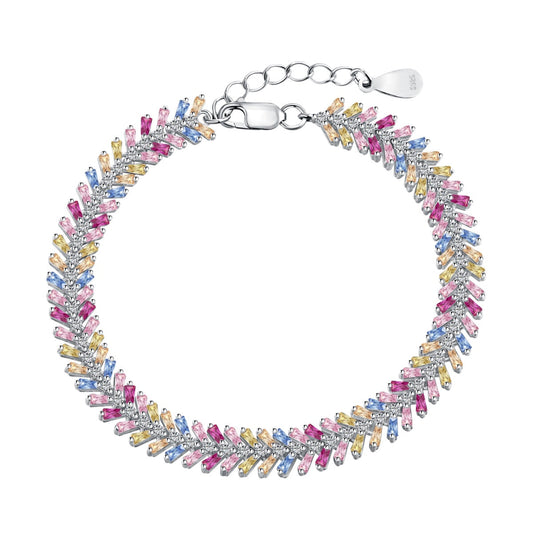 [Vintora Jewelry]Dainty Radiant Emerald Cut Daily Bracelet