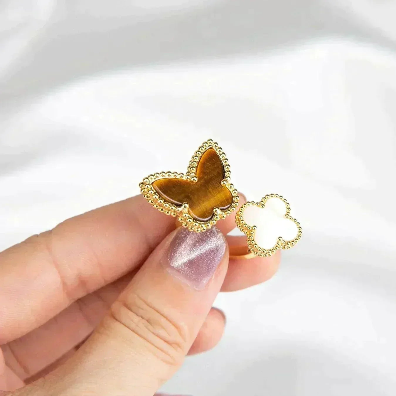 [Vintora]LUCKY BETWEEN THE FINGER RING