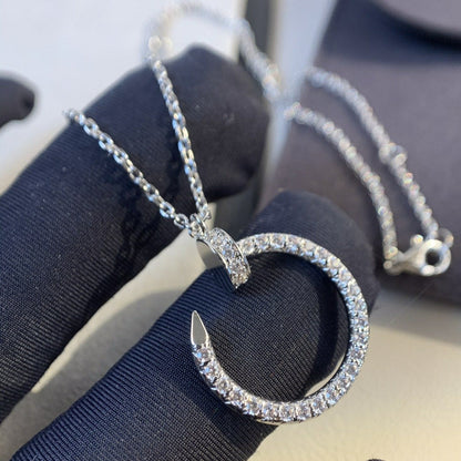 [Vintora]JUSTE NECKLACE SILVER DIAMONDS