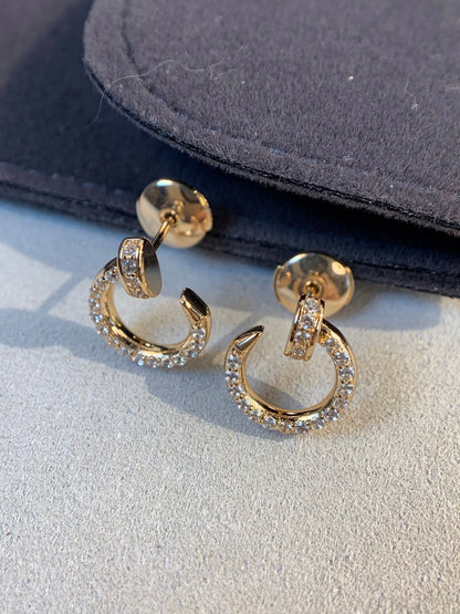 [Vintora]JUSTE EARRINGS GOLD DIAMONDS