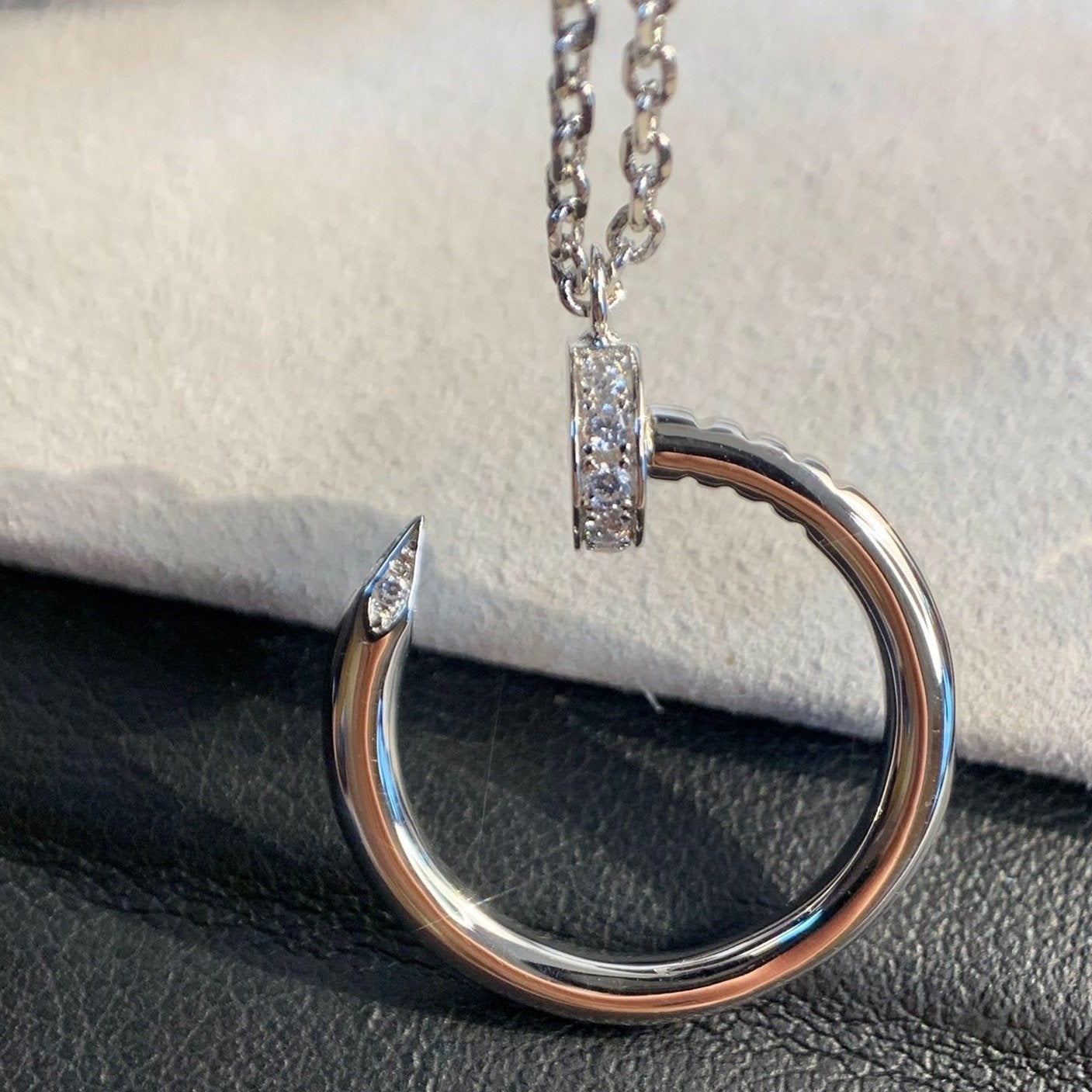 [Vintora]JUSTE NECKLACE SILVER