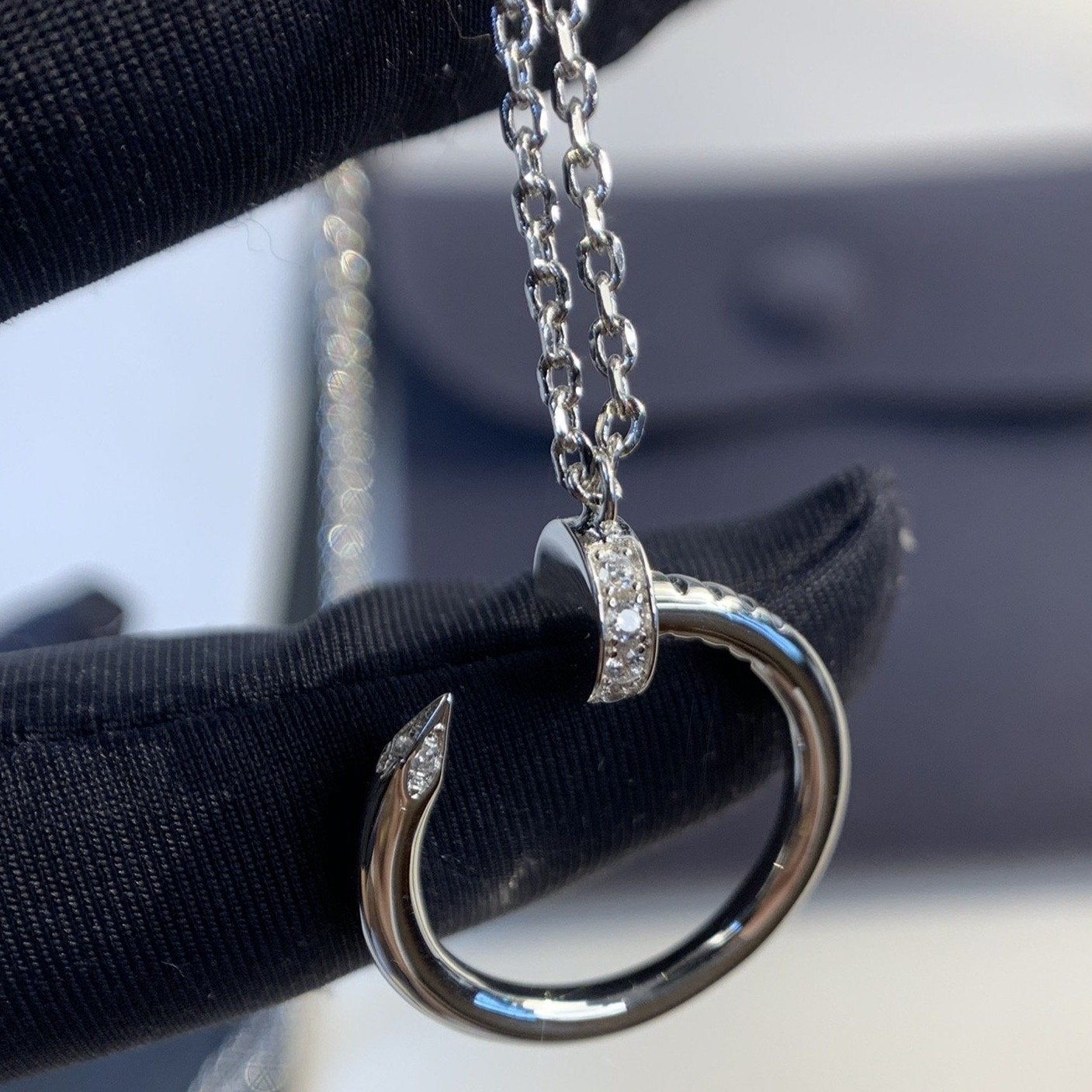 [Vintora]JUSTE NECKLACE SILVER