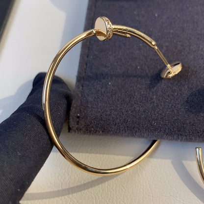 [Vintora]JUSTE EARRINGS GOLD DIAMONDS 1.8MM