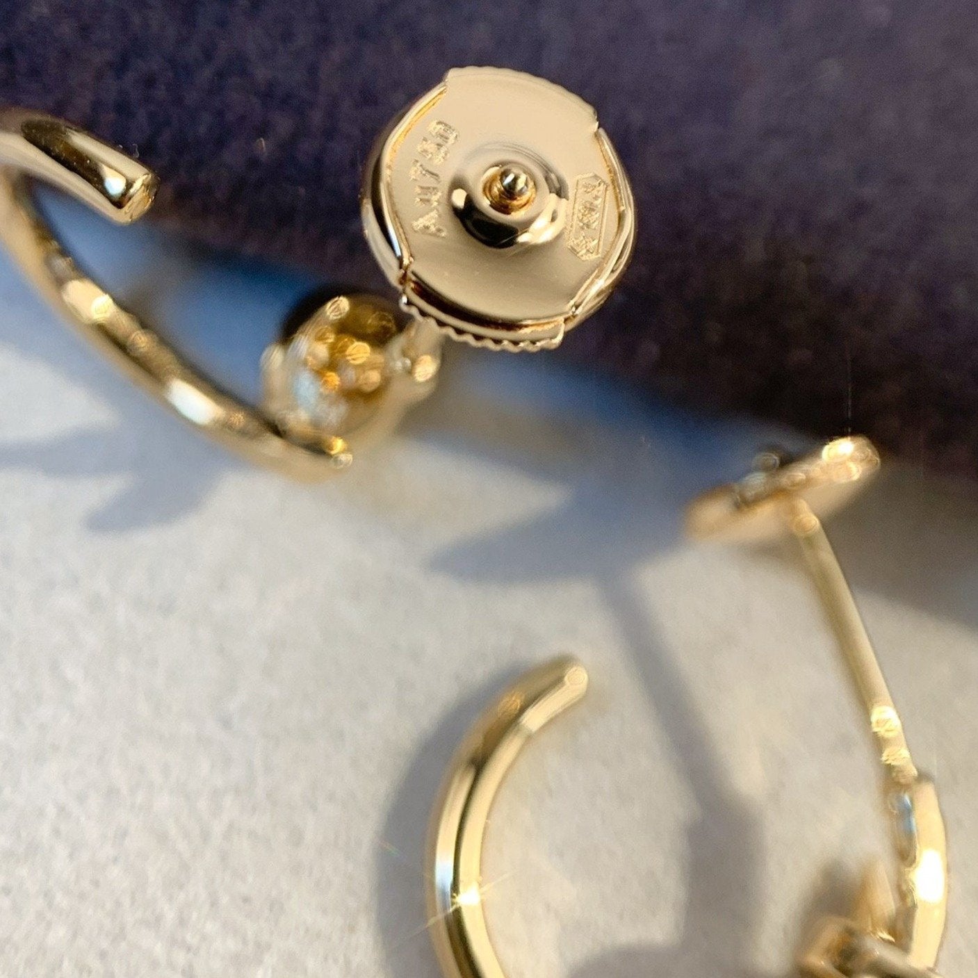 [Vintora]JUSTE EARRINGS PINK GOLD