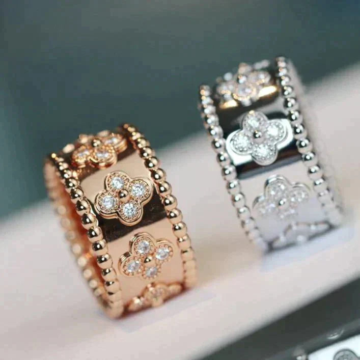 [Vintora]CLOVER KALEIDOSCOPE RING 10MM