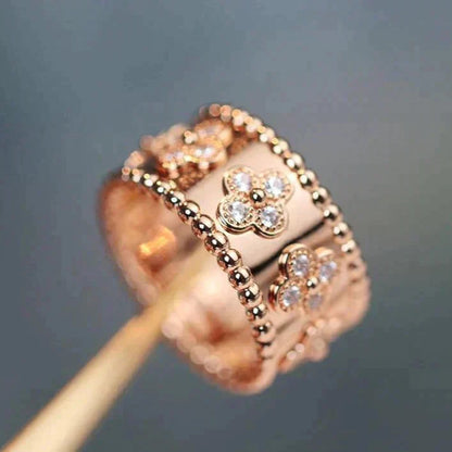 [Vintora]CLOVER KALEIDOSCOPE RING 10MM