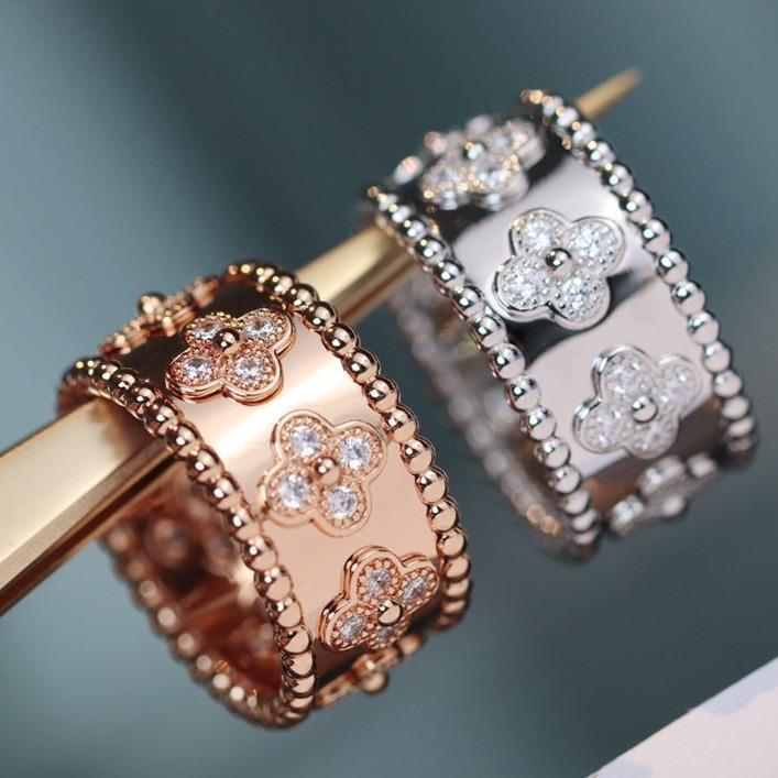 [Vintora]CLOVER KALEIDOSCOPE RING 10MM