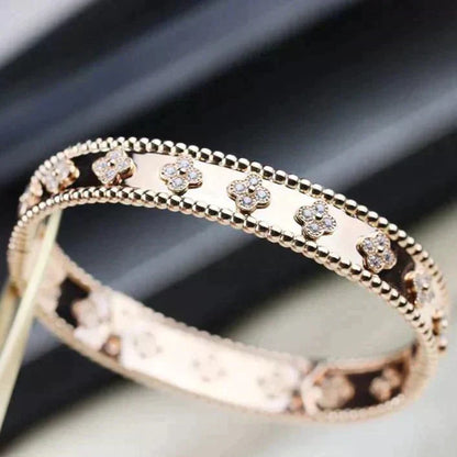 [Vintora]CLOVER BRACELET 8MM DIAMONDS